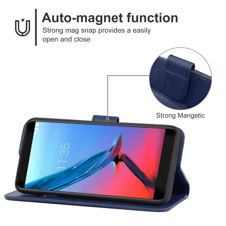 Leather Phone Case For ZTE Blade V9