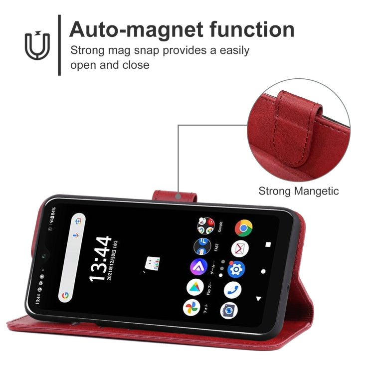 Leather Phone Case For Fujitsu Arrows WE F-51B