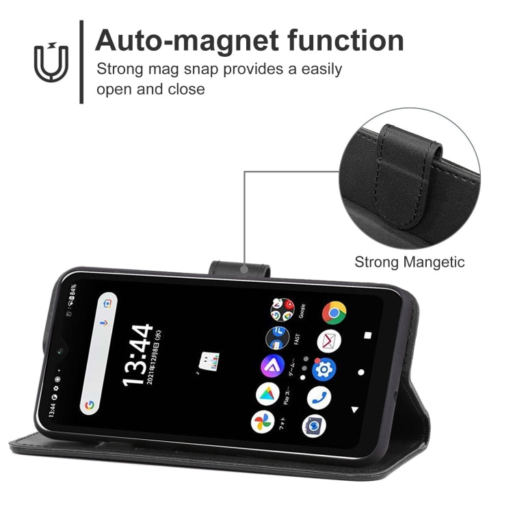 Leather Phone Case For Fujitsu Arrows WE F-51B