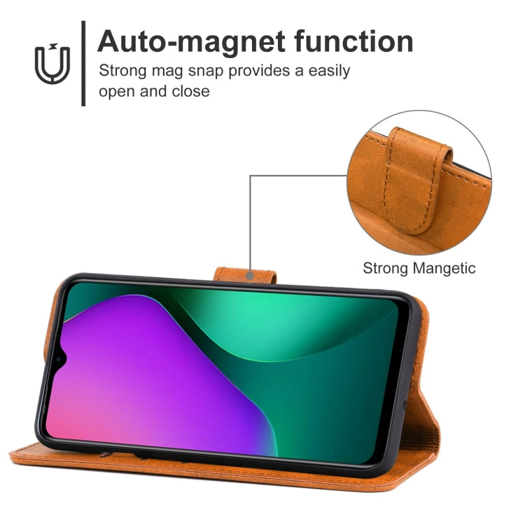 Leather Phone Case For Infinix Hot 10 Play / Smart 5 India X688B