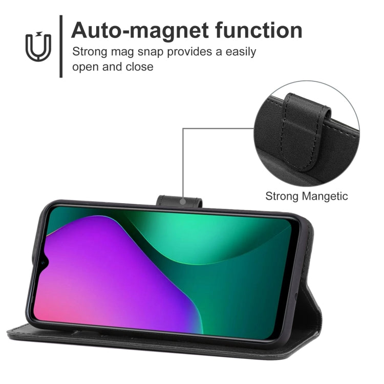 Leather Phone Case For Infinix Hot 10 Play / Smart 5 India X688B