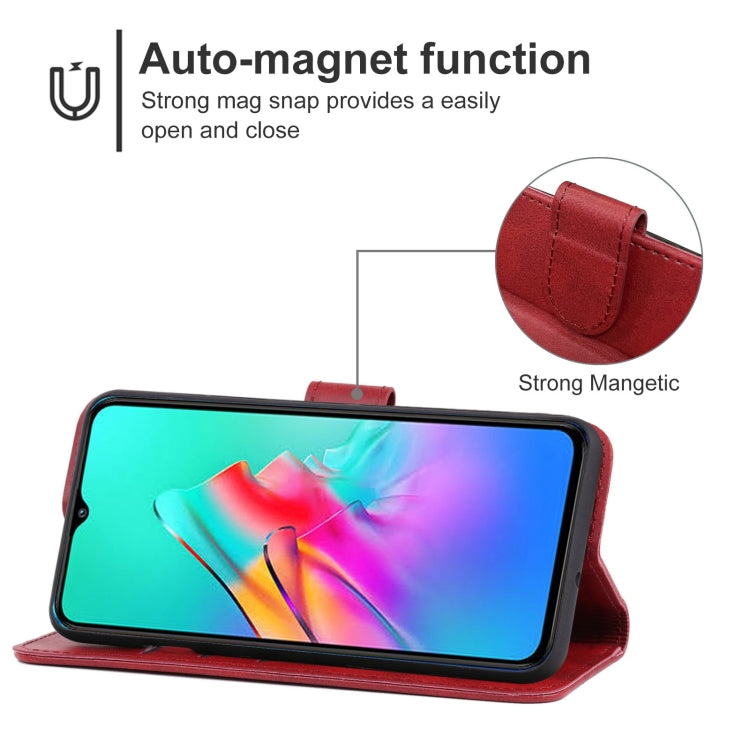 Leather Phone Case For Infinix Smart 5 / Hot 10 Lite X657