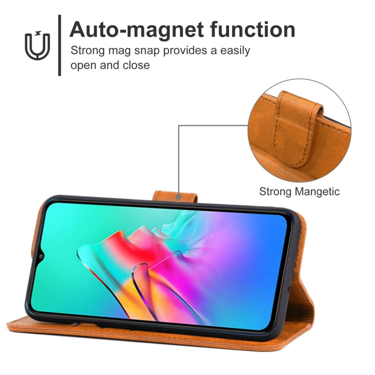 Leather Phone Case For Infinix Smart 5 / Hot 10 Lite X657