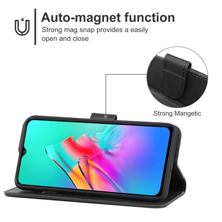 Leather Phone Case For Infinix Smart 5 / Hot 10 Lite X657