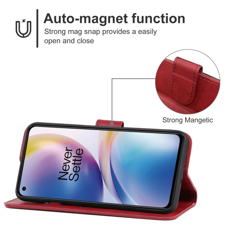 Leather Phone Case For OnePlus Nord 2 5G