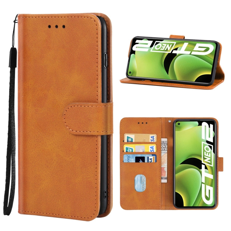 Leather Phone Case For OPPO Realme GT Neo2