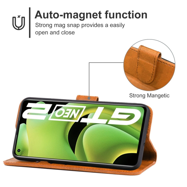 Leather Phone Case For OPPO Realme GT Neo2