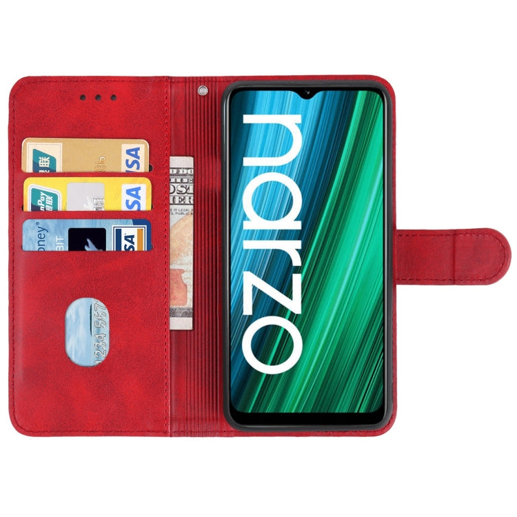 Leather Phone Case For OPPO Realme Narzo 50A