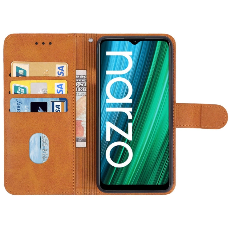 Leather Phone Case For OPPO Realme Narzo 50A