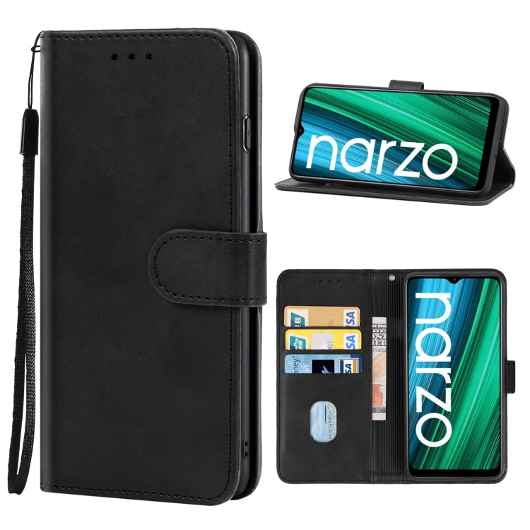 Leather Phone Case For OPPO Realme Narzo 50A