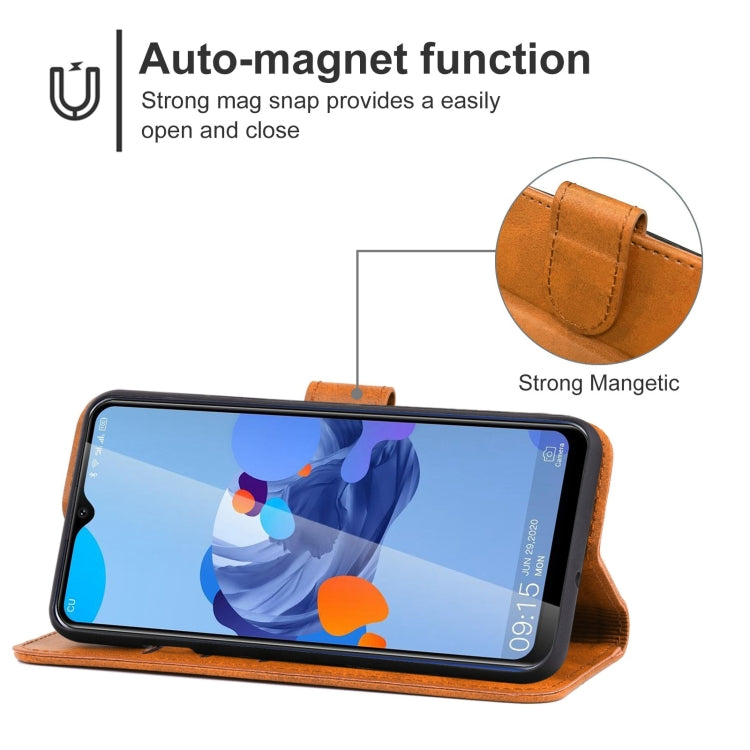 Leather Phone Case For Oukitel C19 / C19 Pro
