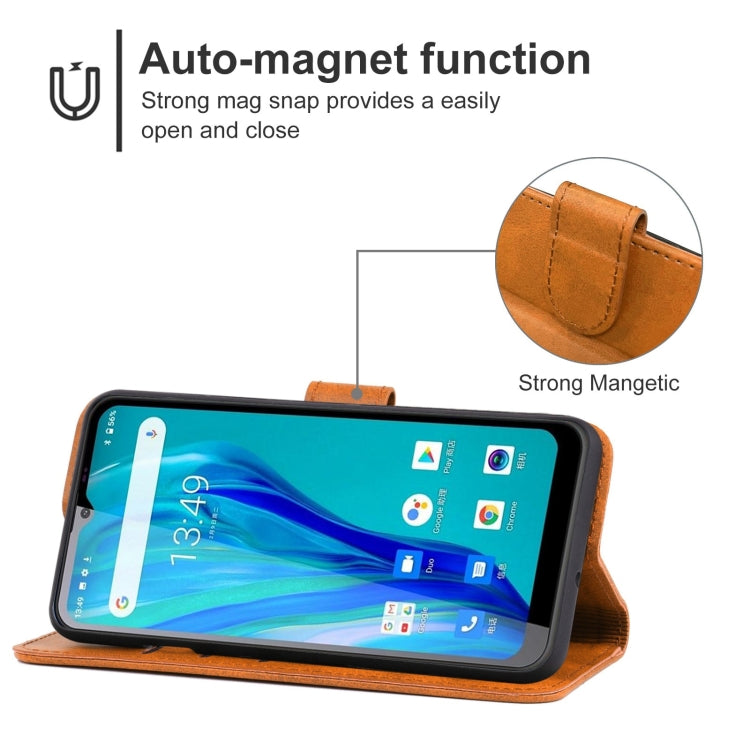 Leather Phone Case For OUKITEL C23 Pro