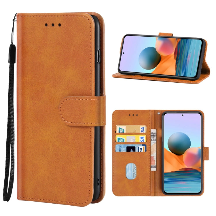 Leather Phone Case For Redmi Note 10 4G India / Note 10S
