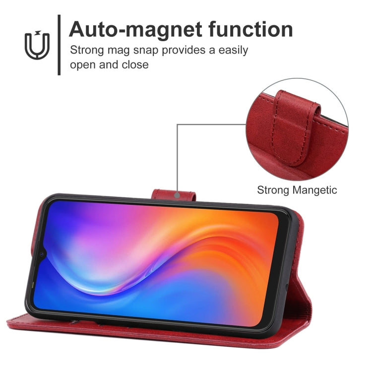 Leather Phone Case For Tecno Spark 6 Go / Spark Go 2020