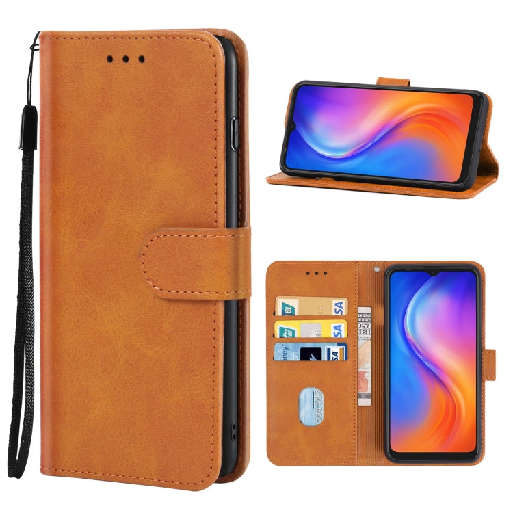 Leather Phone Case For Tecno Spark 6 Go / Spark Go 2020
