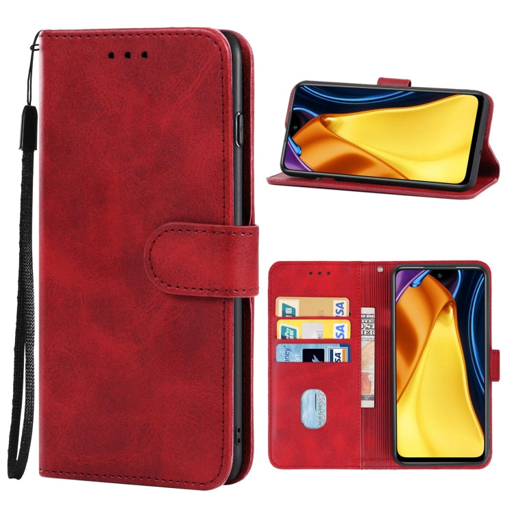 Leather Phone Case For Xiaomi Poco M3