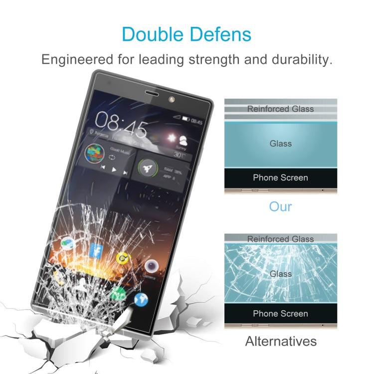 0.26mm 9H 2.5D Tempered Glass Film For Tecno Camon C8