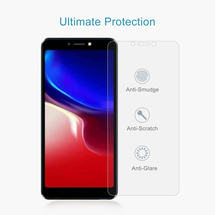 0.26mm 9H 2.5D Tempered Glass Film For Tecno P32