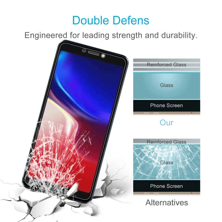 0.26mm 9H 2.5D Tempered Glass Film For Tecno P32