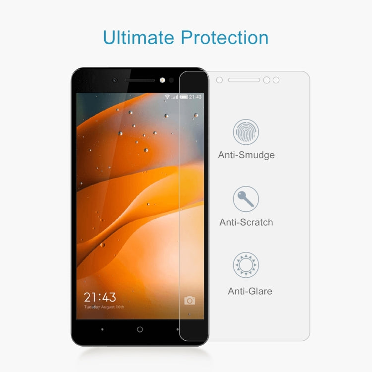 0.26mm 9H 2.5D Tempered Glass Film For Tecno P51