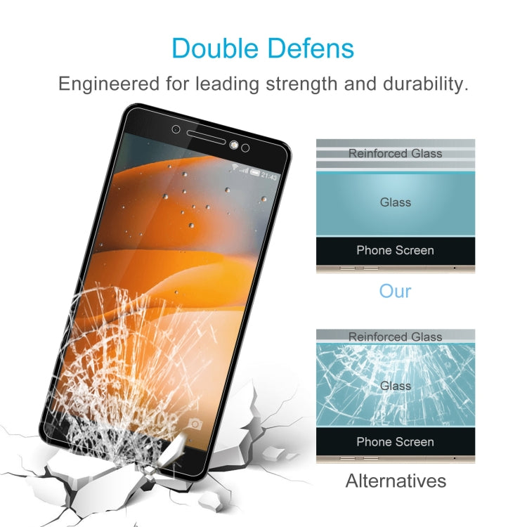 0.26mm 9H 2.5D Tempered Glass Film For Tecno P51