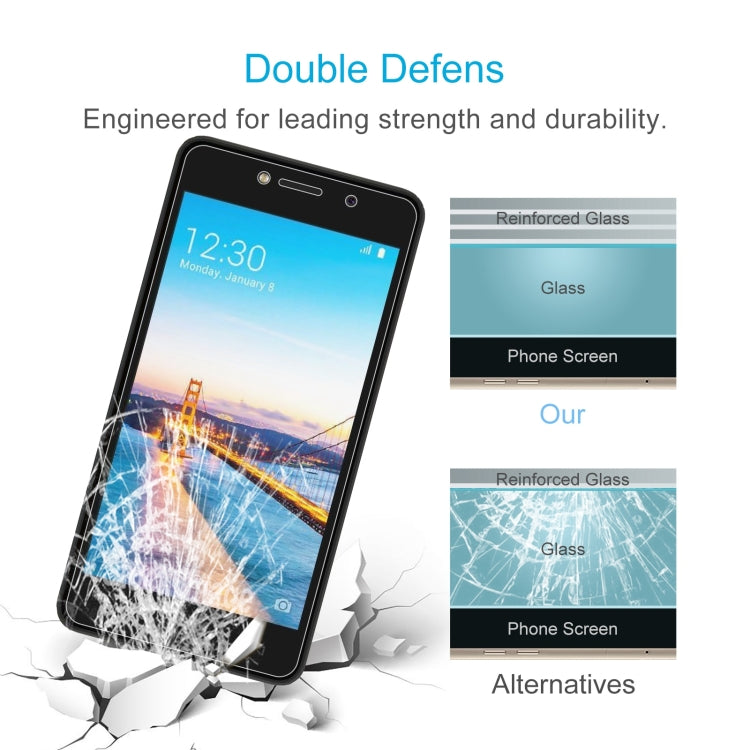 0.26mm 9H 2.5D Tempered Glass Film For Tecno S12
