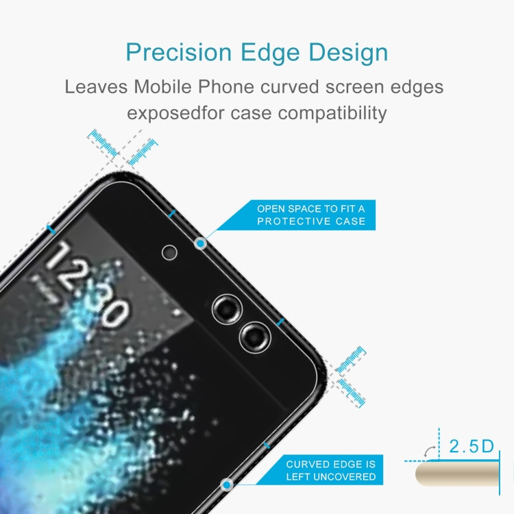 0.26mm 9H 2.5D Tempered Glass Film For Tecno S32LTE