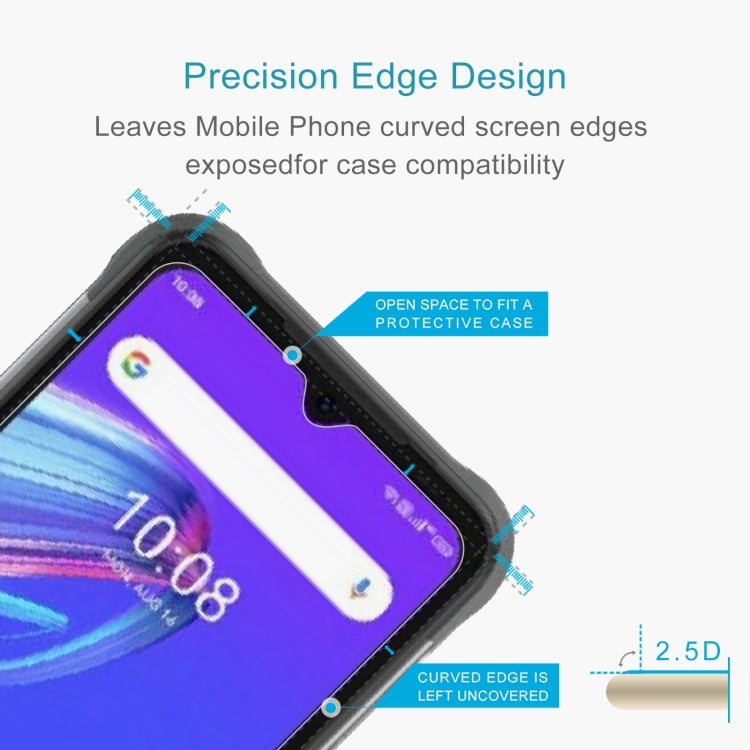 0.26mm 9H 2.5D Tempered Glass Film For Umidigi Bison X10g