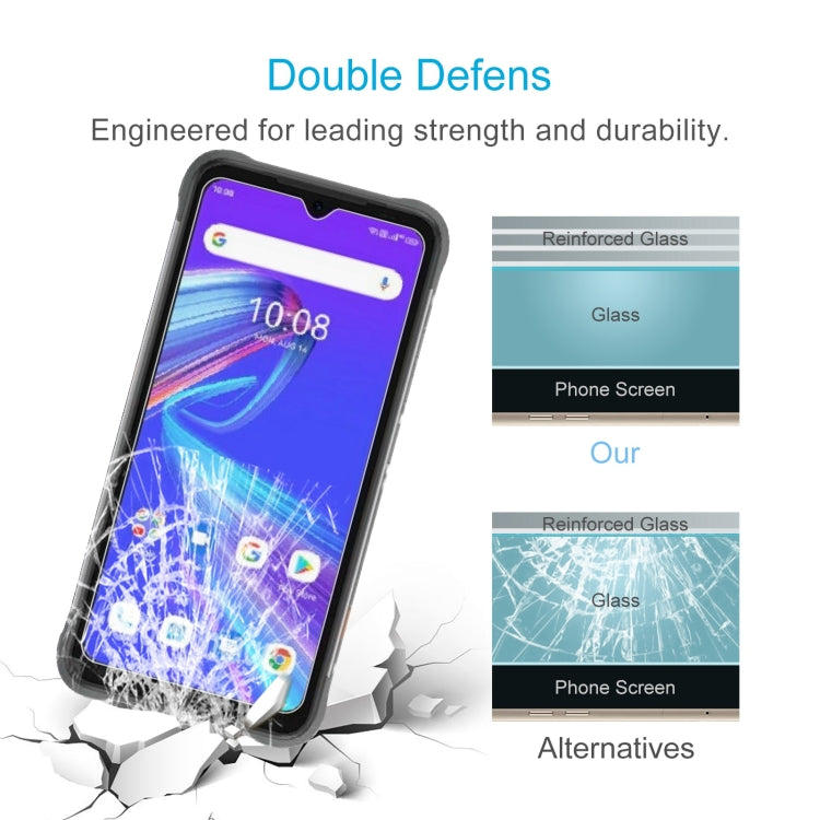 0.26mm 9H 2.5D Tempered Glass Film For Umidigi Bison X10g