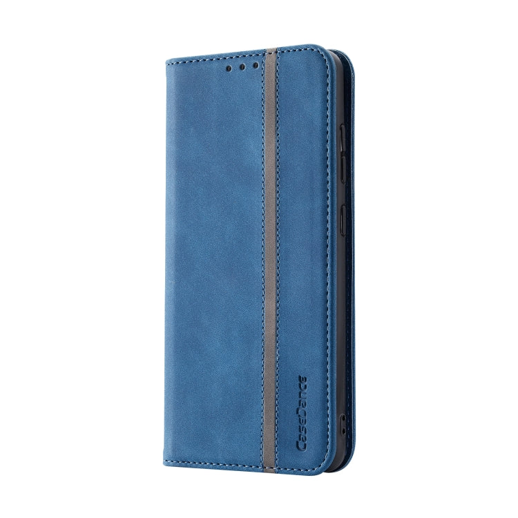 For Samsung Galaxy A02s / A03s Splicing Skin Feel Magnetic Leather Phone Case