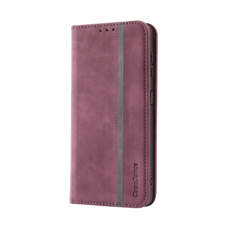 For Samsung Galaxy A13 5G Splicing Skin Feel Magnetic Leather Phone Case