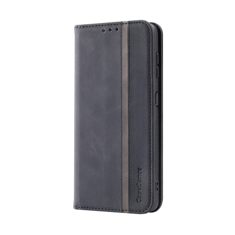 For Samsung Galaxy A13 5G Splicing Skin Feel Magnetic Leather Phone Case