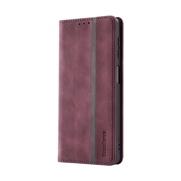 For Samsung Galaxy A32 4G Splicing Skin Feel Magnetic Leather Phone Case