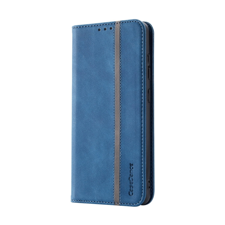 For Samsung Galaxy A72 Splicing Skin Feel Magnetic Leather Phone Case