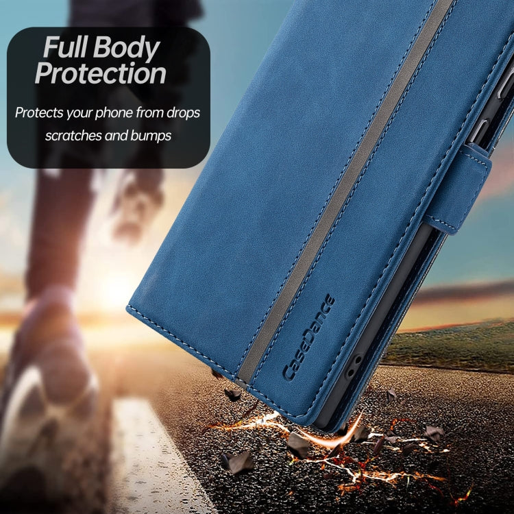 For Samsung Galaxy Note20 Ultra Splicing Skin Feel Magnetic Leather Phone Case