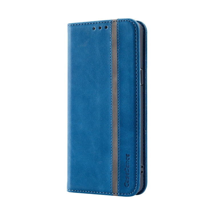 For Samsung Galaxy S9+ Splicing Skin Feel Magnetic Leather Phone Case