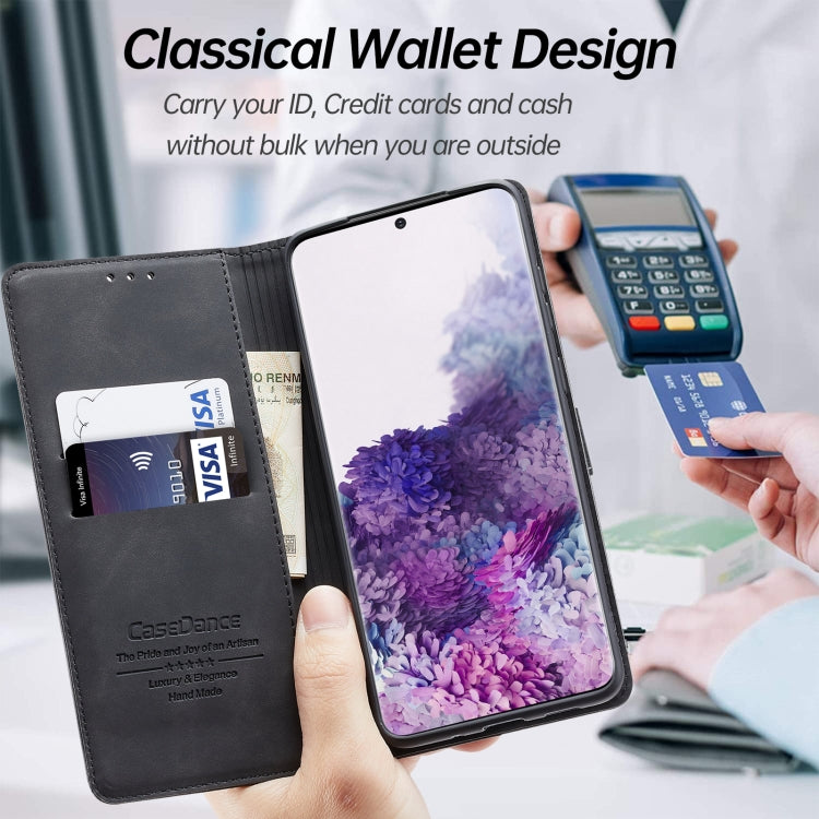For Samsung Galaxy S20 Splicing Skin Feel Magnetic Leather Phone Case