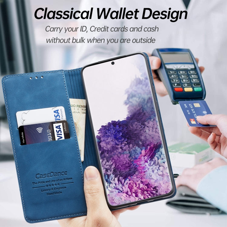 For Samsung Galaxy S20 FE Splicing Skin Feel Magnetic Leather Phone Case