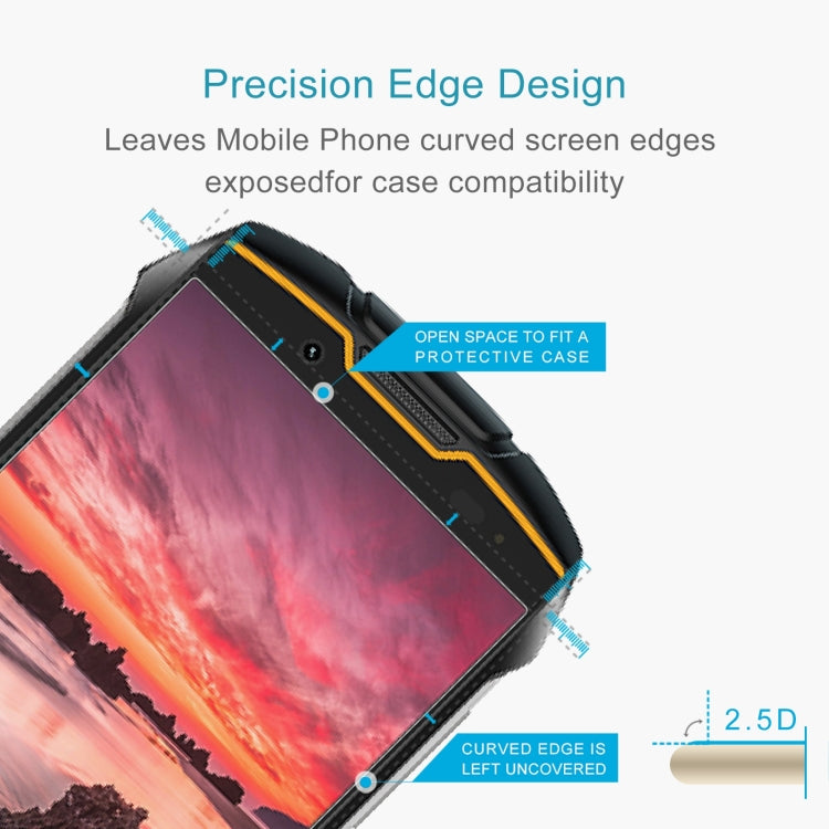 10 PCS 0.26mm 9H 2.5D Tempered Glass Film For Cubot KingKong Mini 2