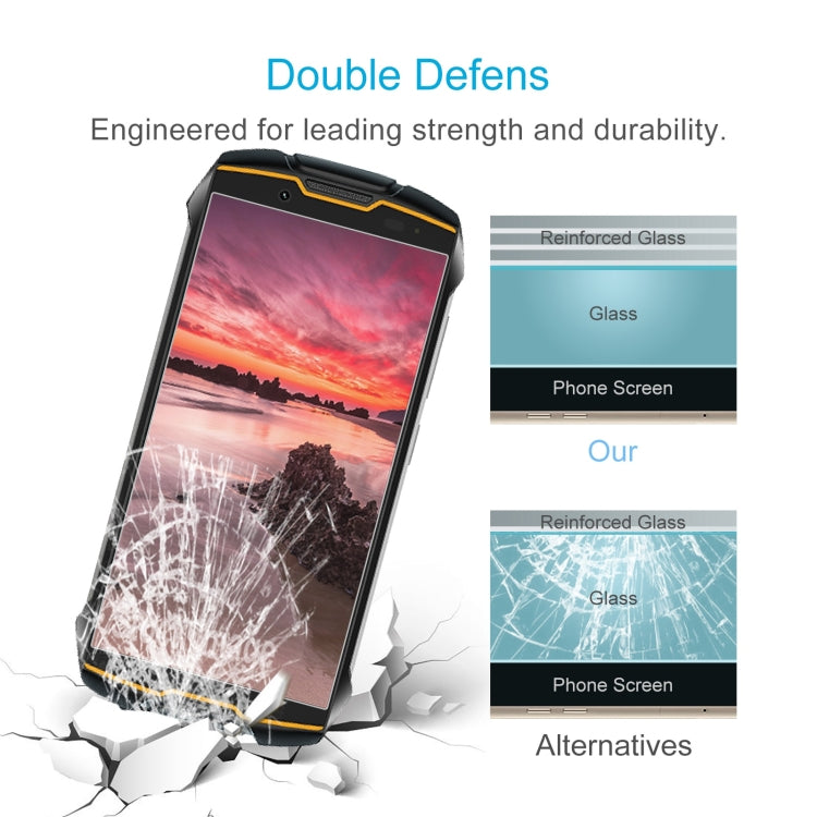 10 PCS 0.26mm 9H 2.5D Tempered Glass Film For Cubot KingKong Mini 2