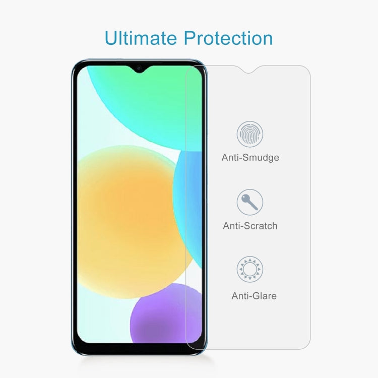10 PCS 0.26mm 9H 2.5D Tempered Glass Film For Infinix Smart 6