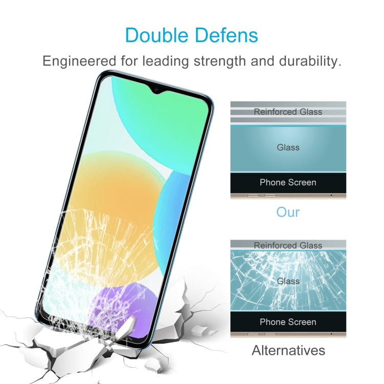 10 PCS 0.26mm 9H 2.5D Tempered Glass Film For Infinix Smart 6