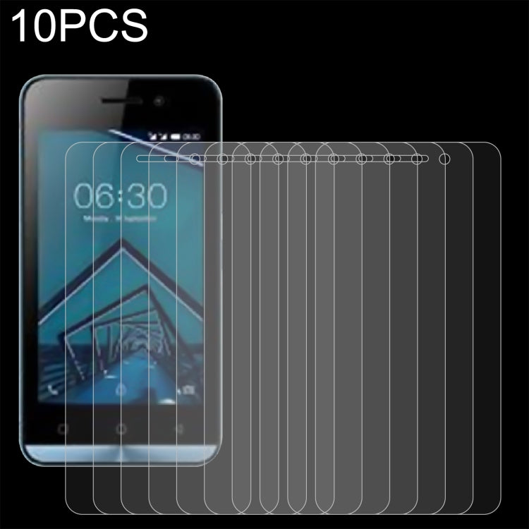 10 PCS 0.26mm 9H 2.5D Tempered Glass Film For Tecno A11