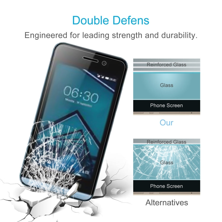 10 PCS 0.26mm 9H 2.5D Tempered Glass Film For Tecno A11