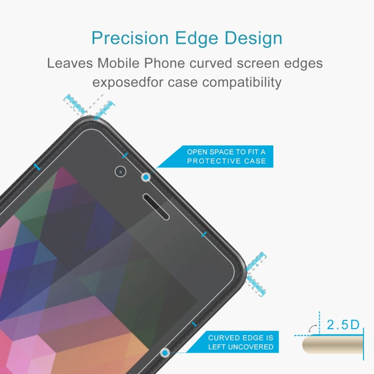 10 PCS 0.26mm 9H 2.5D Tempered Glass Film For Tecno S1
