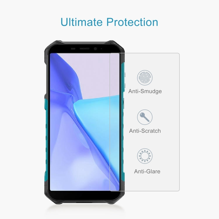 10 PCS 0.26mm 9H 2.5D Tempered Glass Film For Ulefone Armor X9 Pro