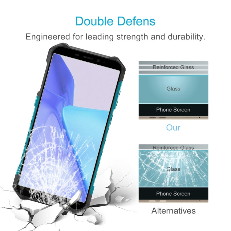 10 PCS 0.26mm 9H 2.5D Tempered Glass Film For Ulefone Armor X9 Pro