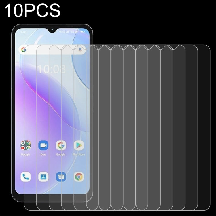 10 PCS 0.26mm 9H 2.5D Tempered Glass Film For Umidigi A11S