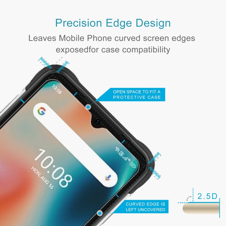10 PCS 0.26mm 9H 2.5D Tempered Glass Film For Umidigi Bison X10