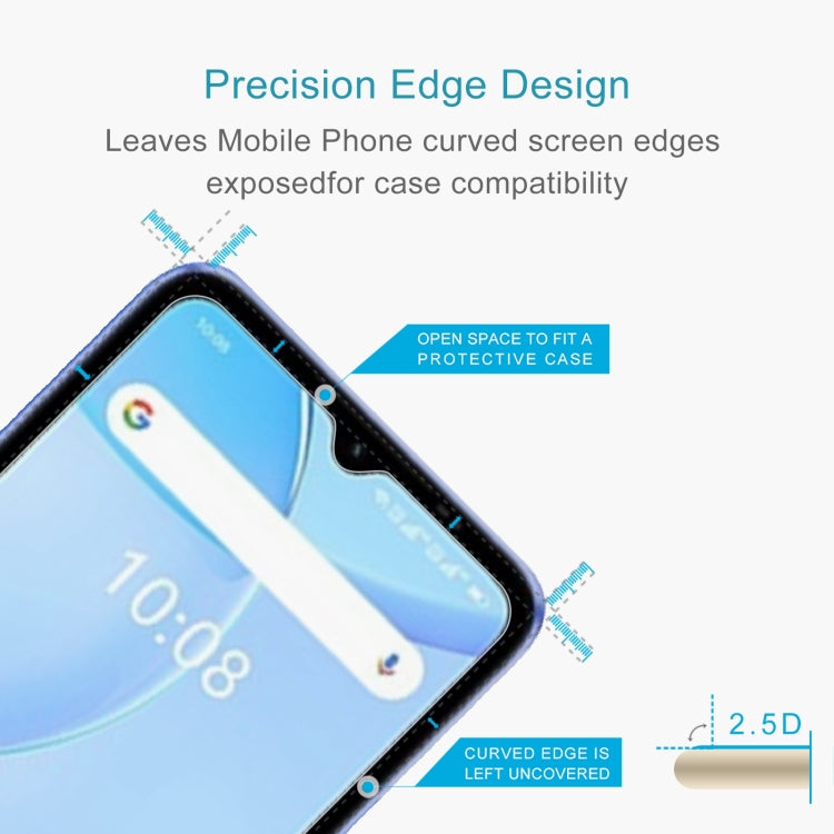10 PCS 0.26mm 9H 2.5D Tempered Glass Film For Umidigi Power 5S